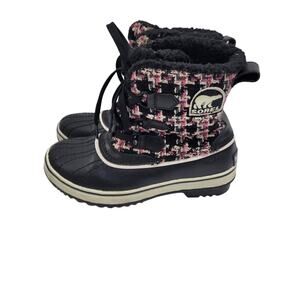 Sorel Waterproof Water Shoes Upper Tweed Like Material Size 6  111423-2S5